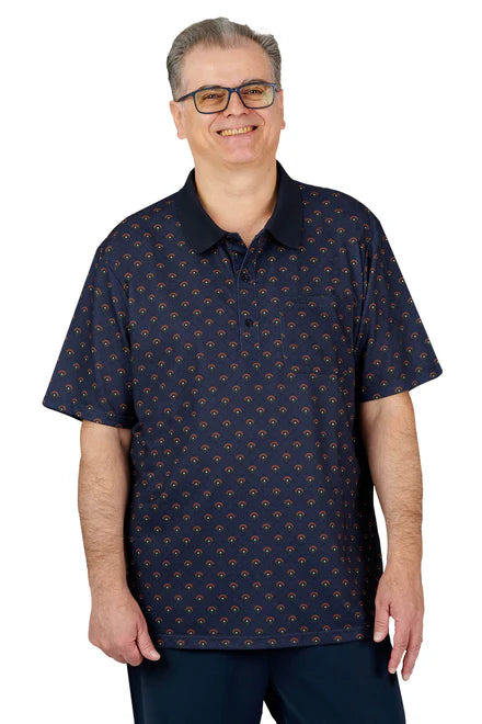 Ralfie - Adaptive Polo Shirt | Copper