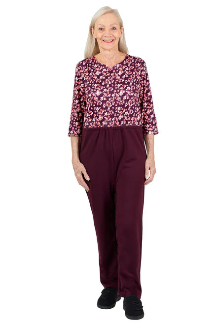 Sia - Anti-Strip Dignity Jumpsuit | Rosewood