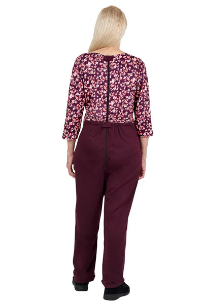 Sia - Anti-Strip Dignity Jumpsuit | Rosewood