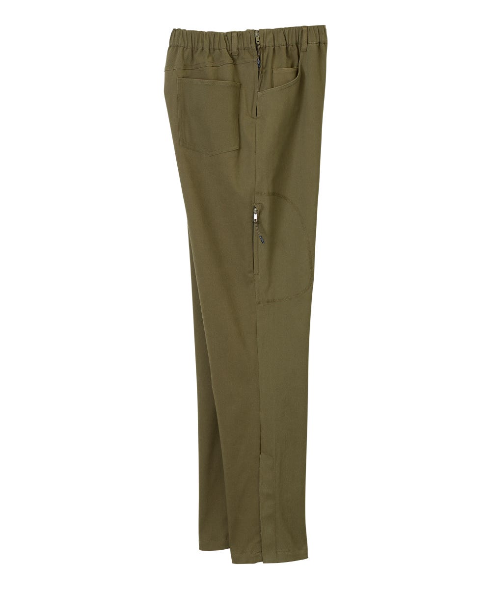 Men's Self Dressing Side Zip Pant
