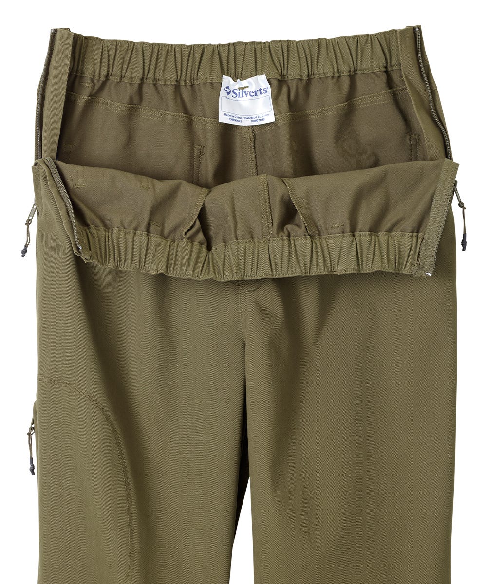 Men's Self Dressing Side Zip Pant