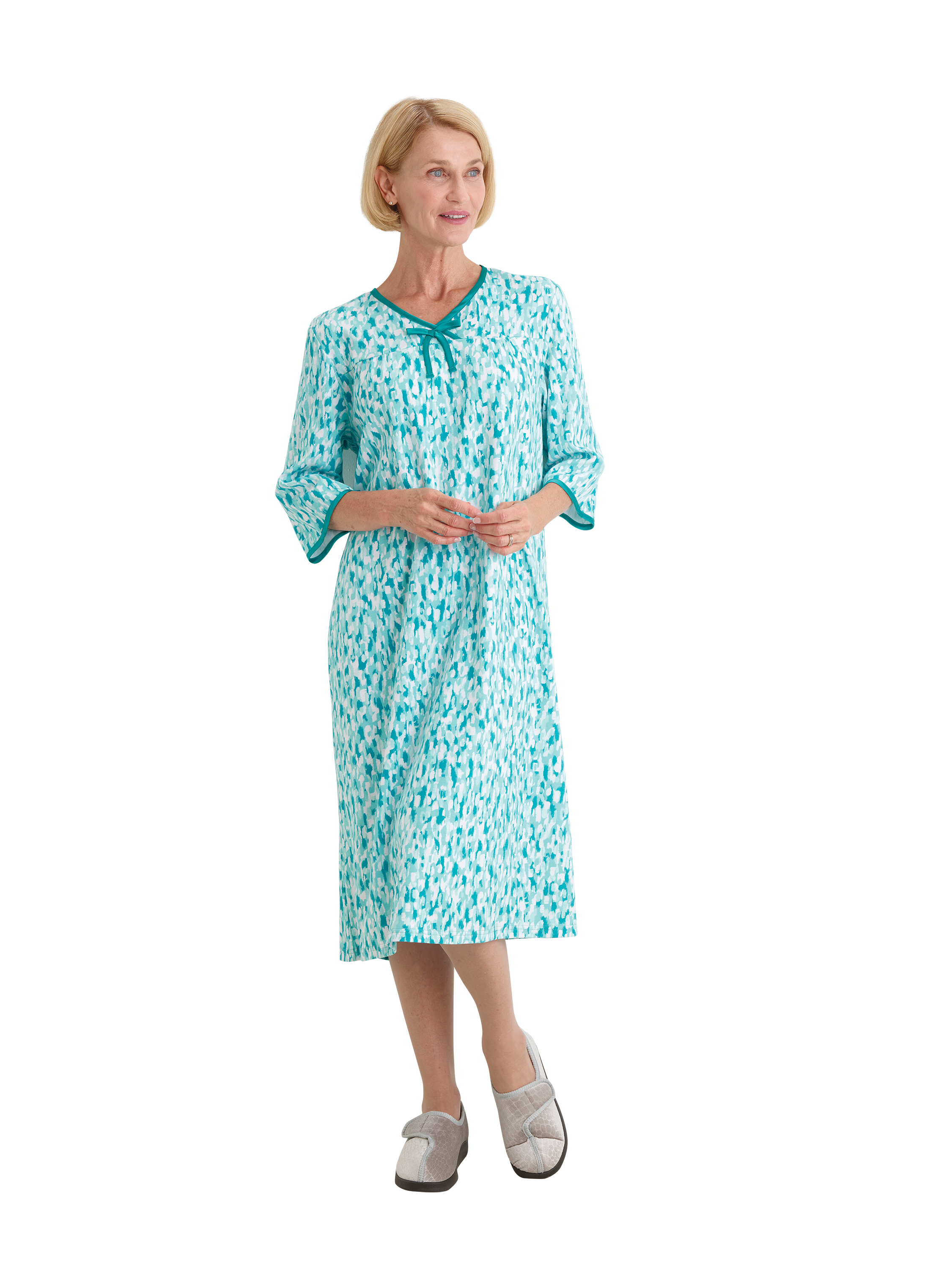 Women's No Peek Hospital & Home Care Gown