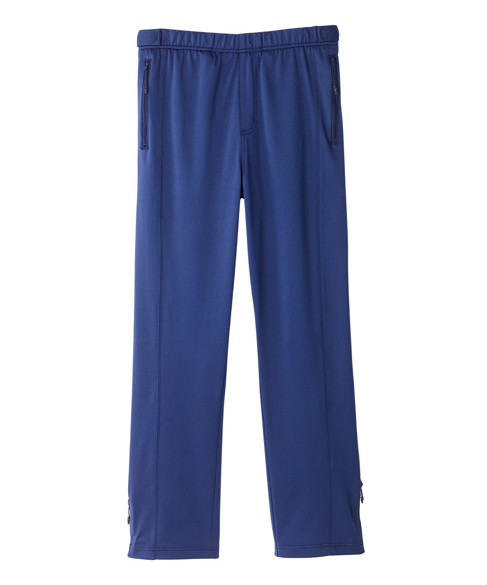 Men's Easy Touch Side Zip Pant with Catheter Access - Fleece Edition