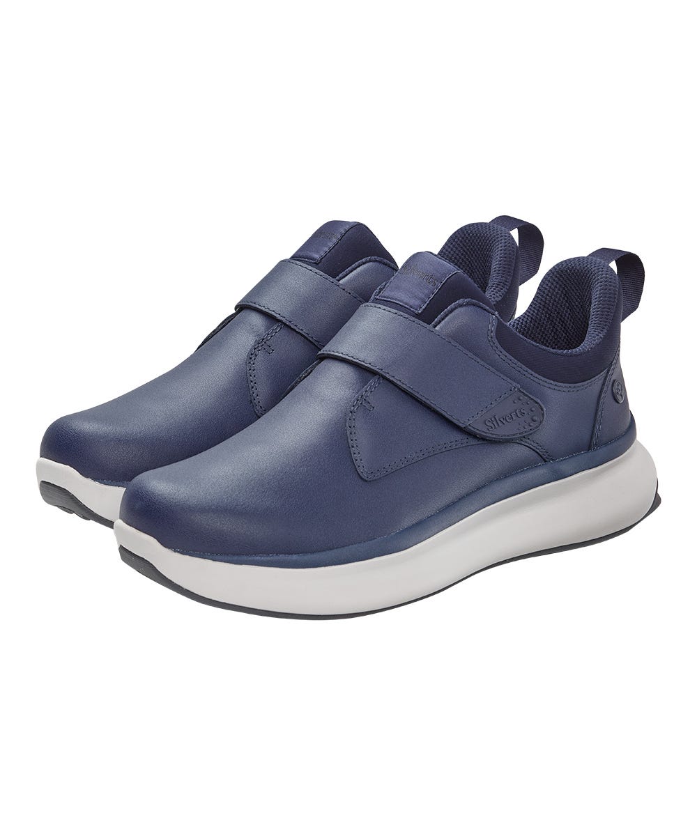Men’s Single Strap Walking Shoes – Adjustable Fit (Regular to Extra Wide)