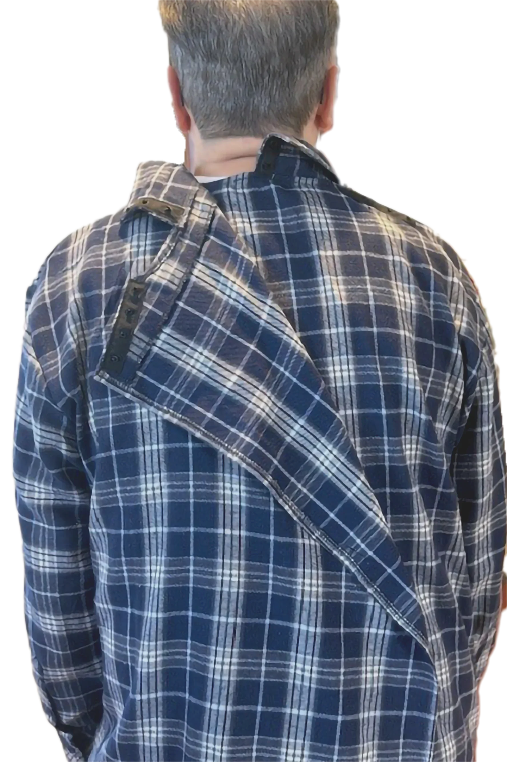 Adaptive Shirt for Men - Theo | Navy