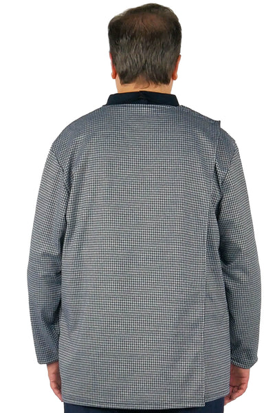 Long-Sleeved Adaptive Polo Shirt - Thomas | Navy