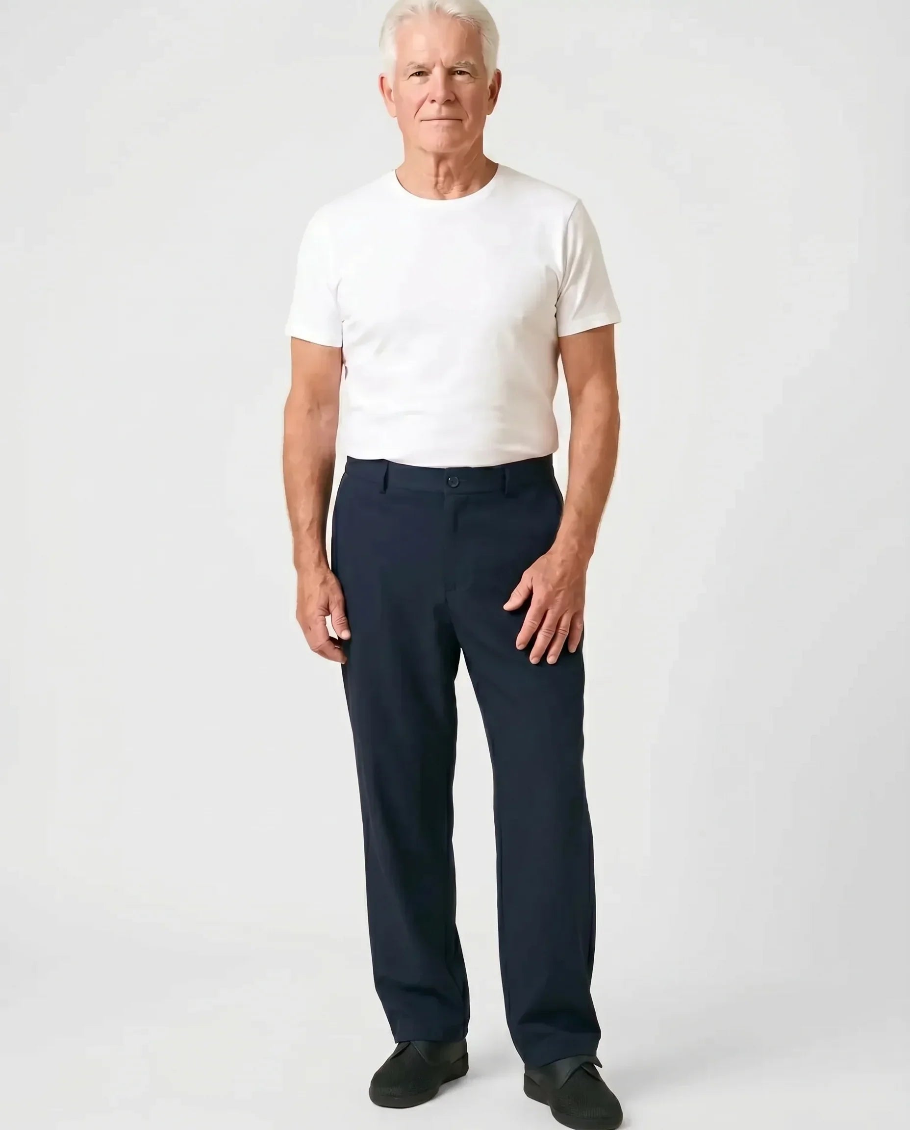 Timmy - Back-Panel Adaptive Pants | Navy
