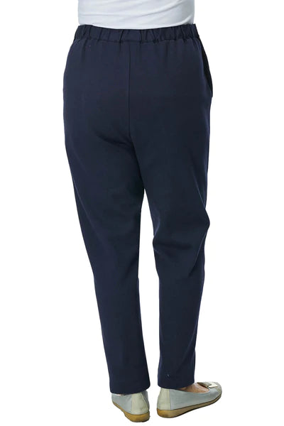 Arie - Side-Opening Adaptive Pants | Navy & Black