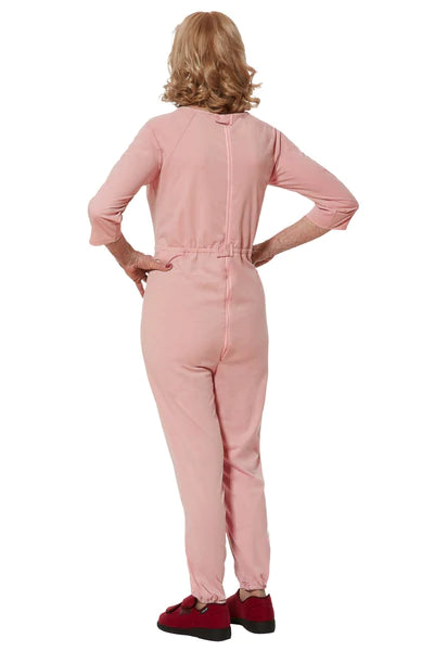 Carrie - Anti-Strip Dignity Jumpsuit for Women | Blue & Pink