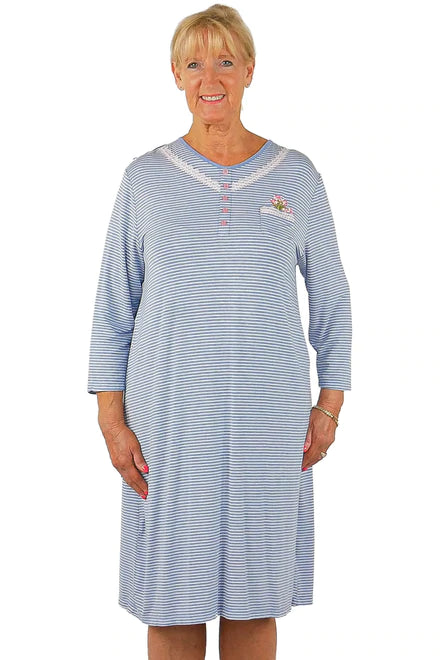 Nikki - Adaptive Nightgown | Blue