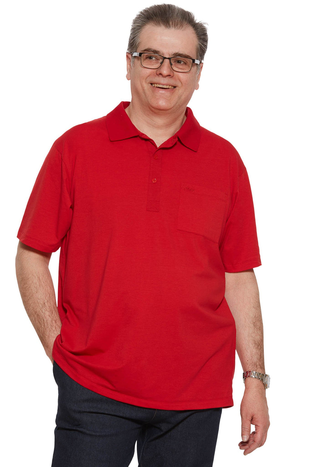 Polo Shirt for Men - Red | Ralfie |