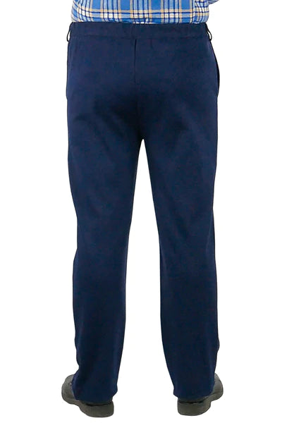 Stan - Side-Opening Adaptive Pants for Men | Navy & Black