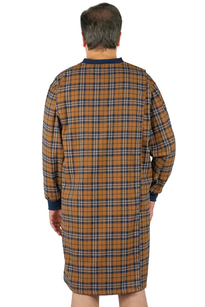 Adaptive Nightshirt for Men - Stewart | Amber