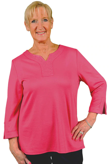 Adaptive Top for Women - Torie | Pink